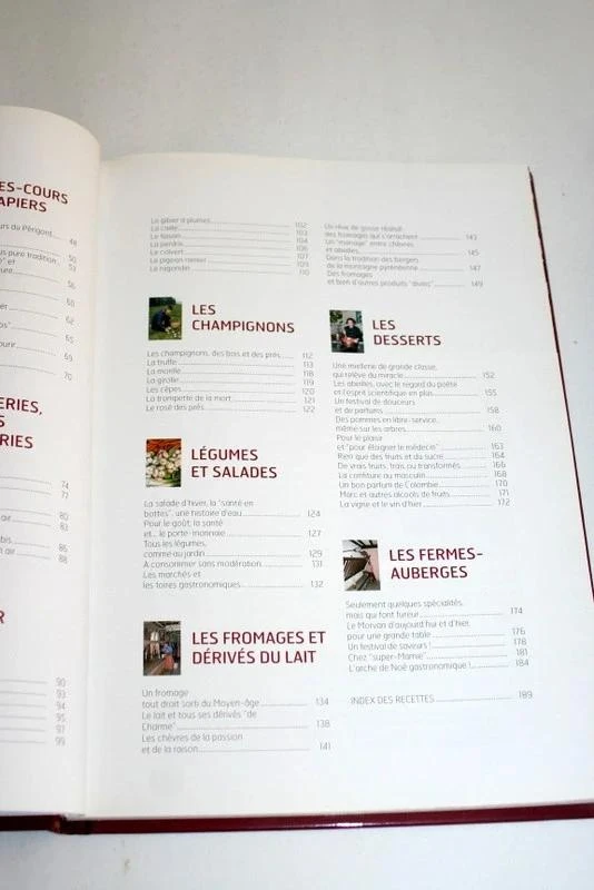 Livro de receitas "Maravilhas para a mesa de Côte-d'or" de J.Berton – photo 4